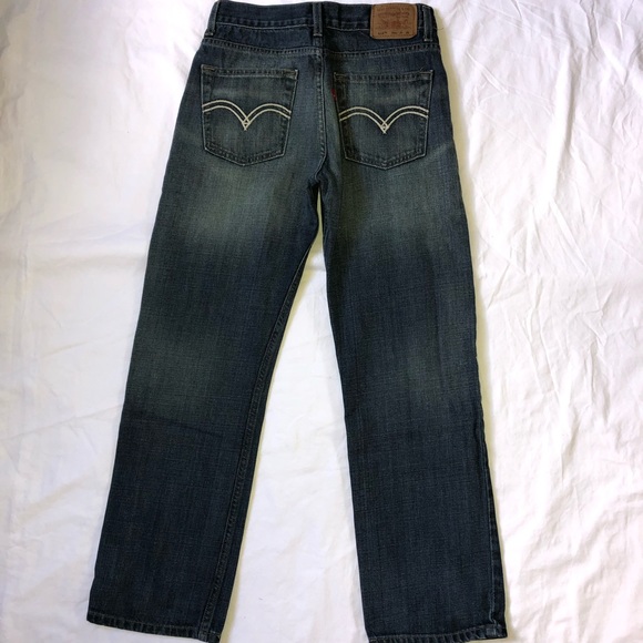 Levi’s 514 Red Tab, 28x28 Distressed Finish - Picture 2 of 4